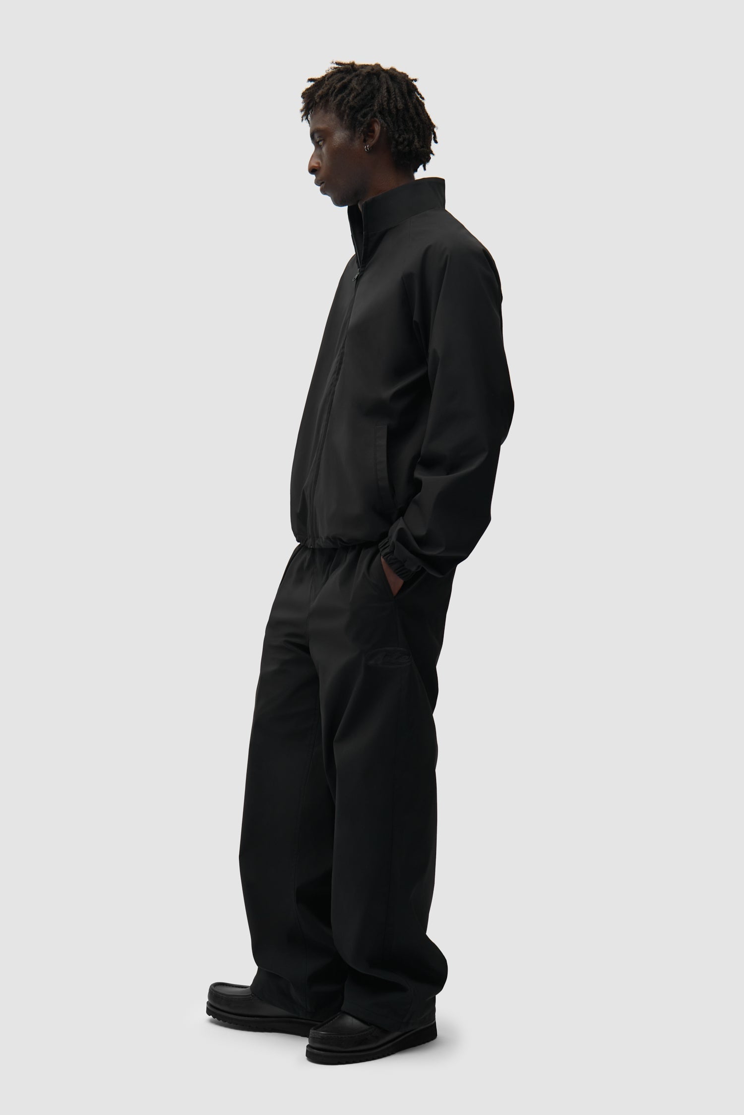 Veste de survêtement de marque - Noir