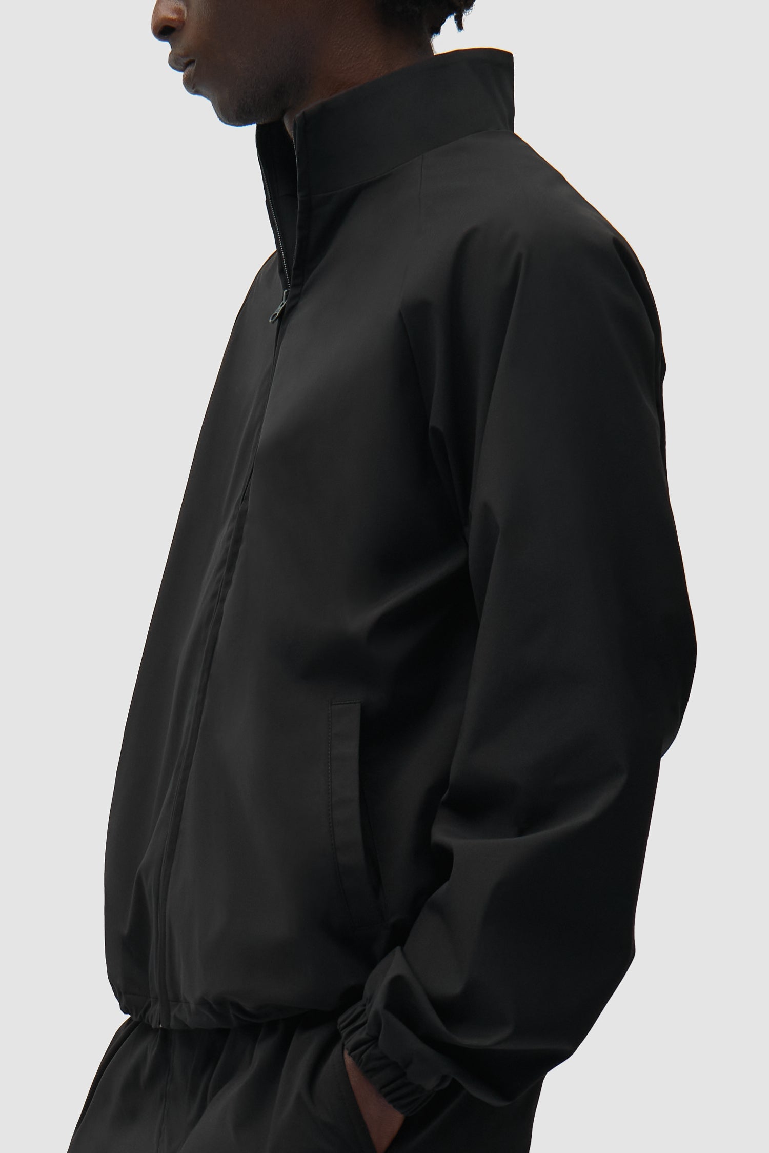 Veste de survêtement de marque - Noir