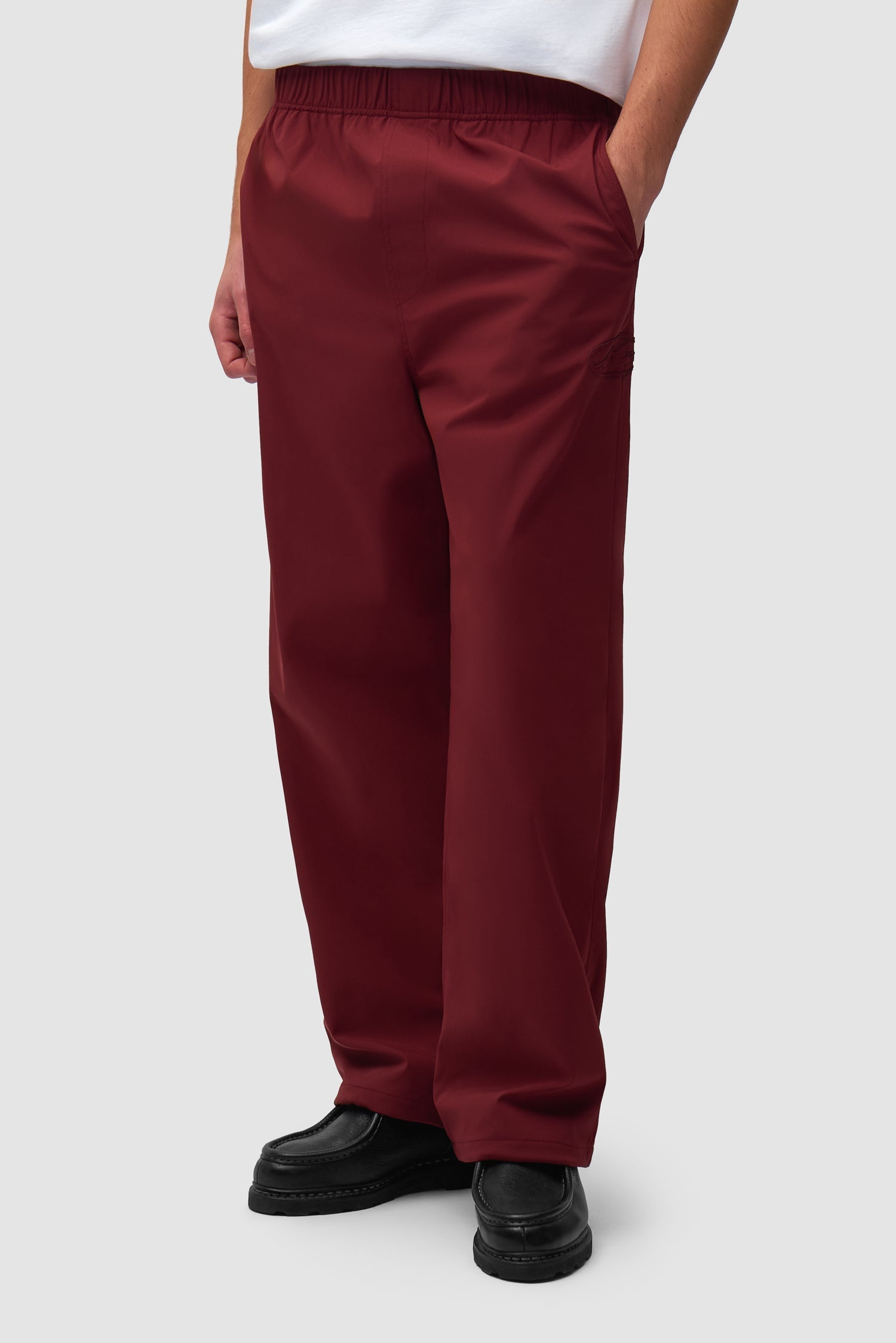 Pantalon de survêtement de marque - Bordeaux
