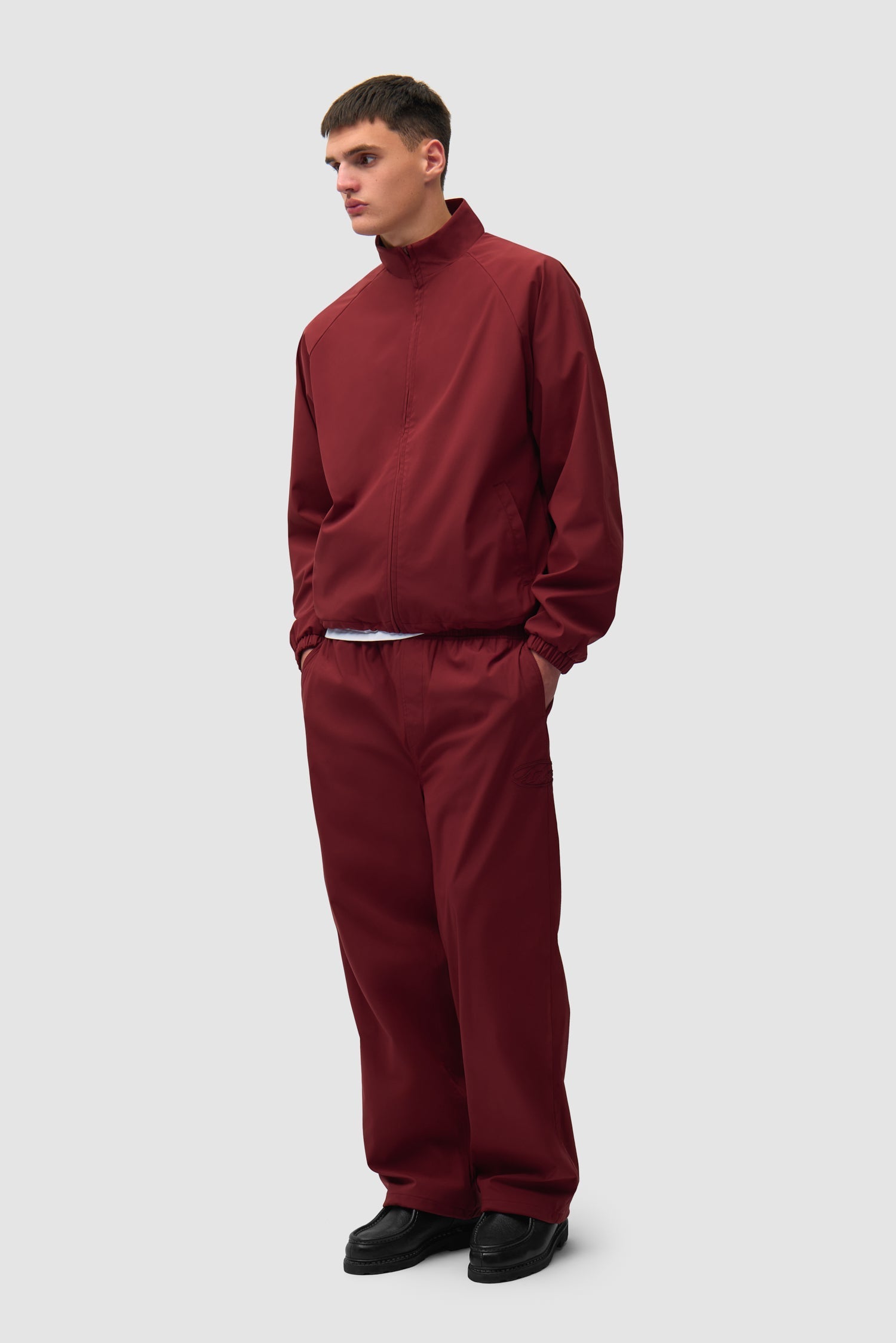 Pantalon de survêtement de marque - Bordeaux