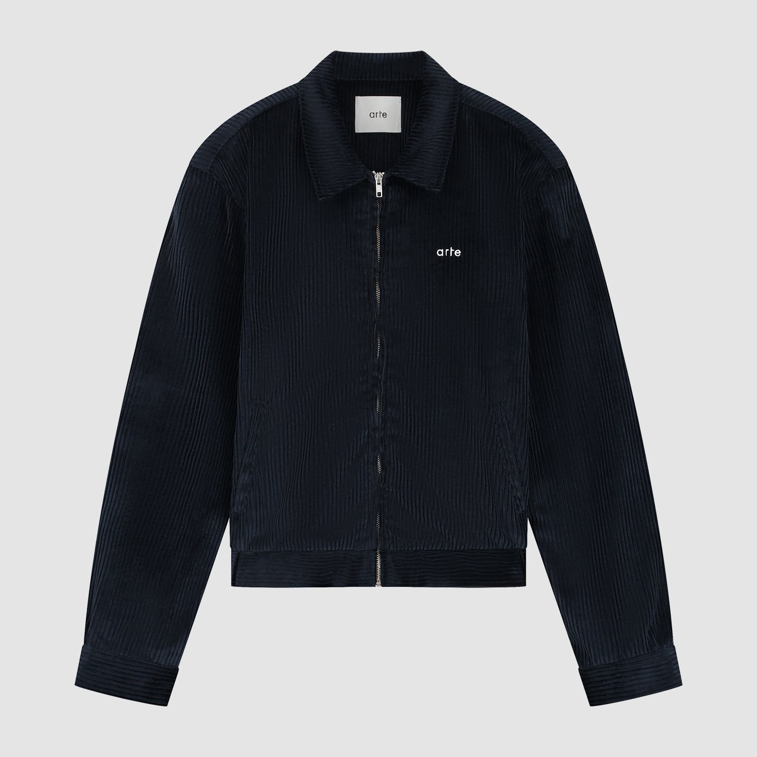 Veste en velours côtelé - Bleu marine