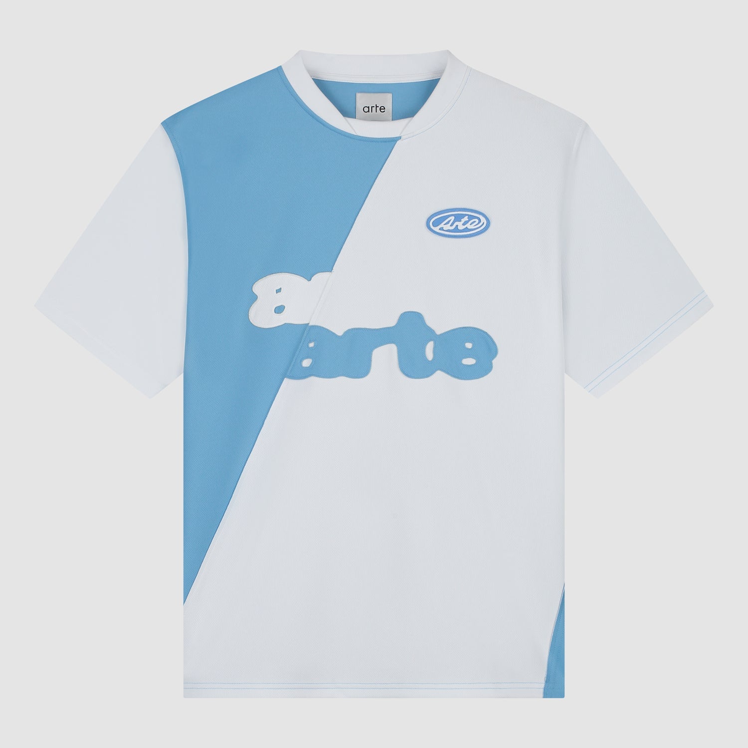 T-shirt de football - Bleu/Blanc