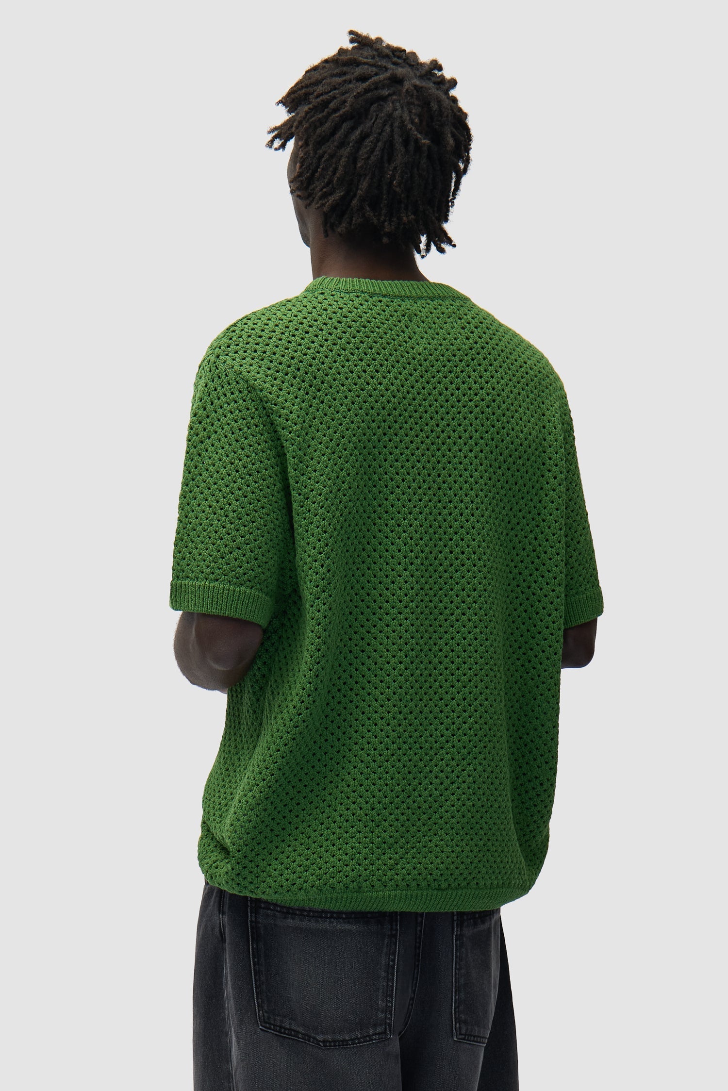 T-shirt au crochet - Vert