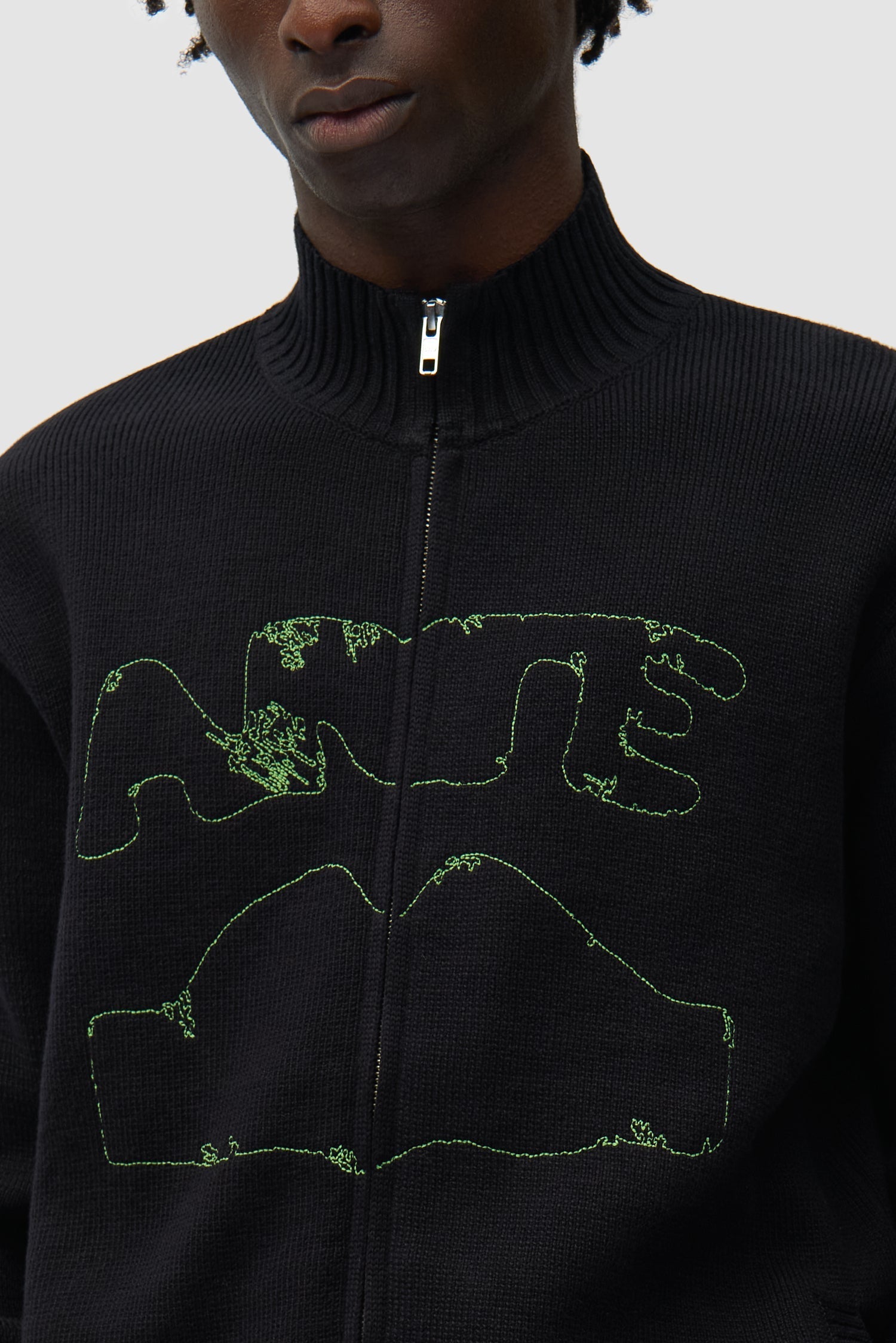 Cardigan à col Diels - Noir