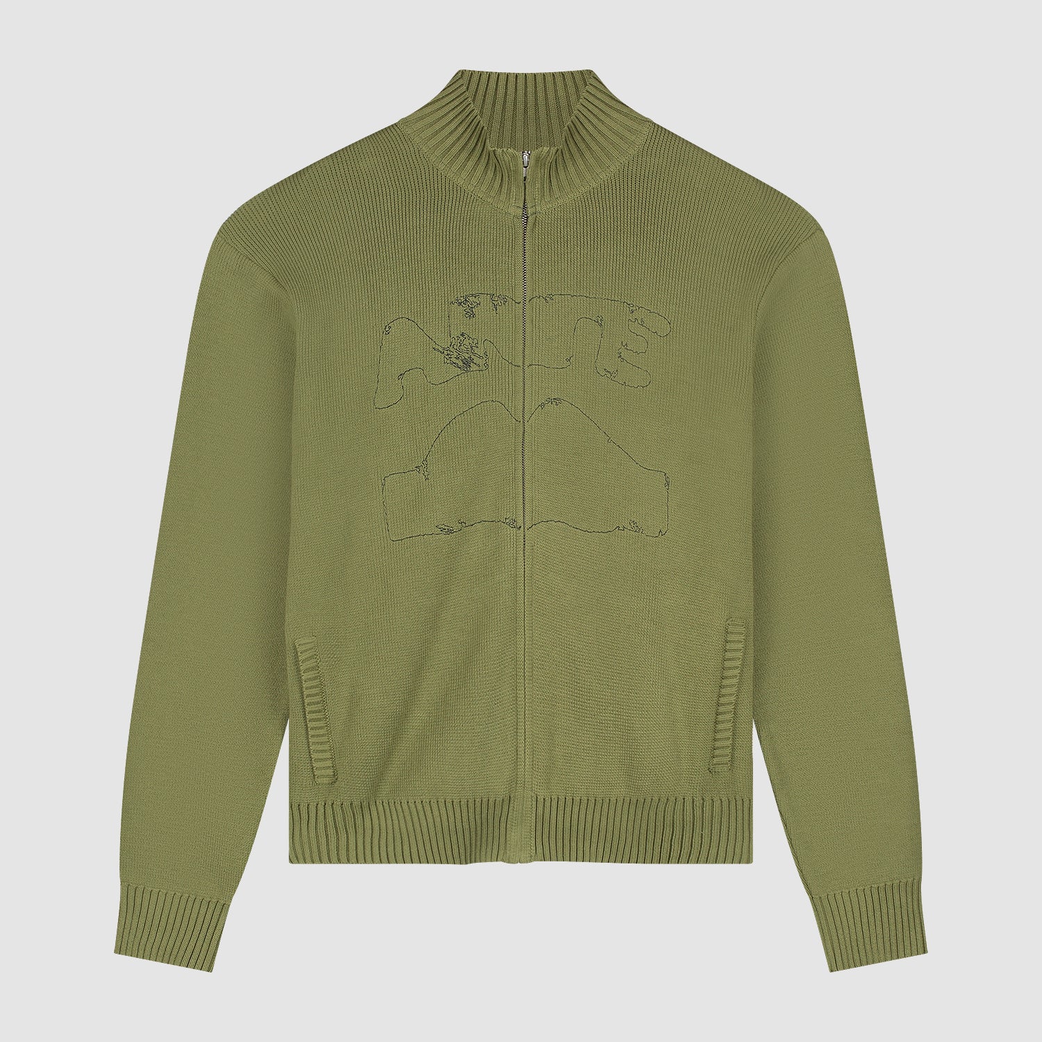 Cardigan à col Diels - Vert