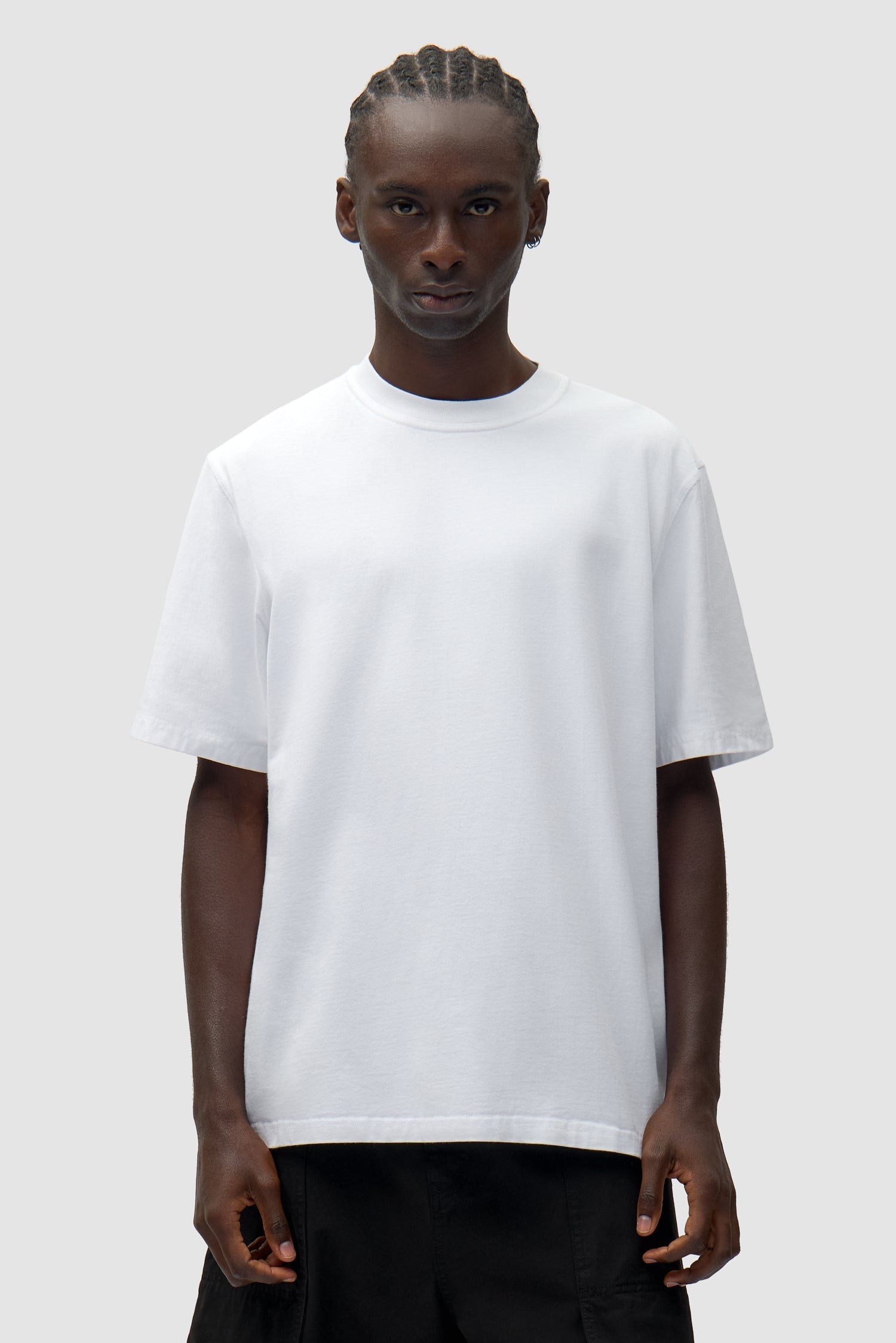 T-shirt Back Collage - Blanc