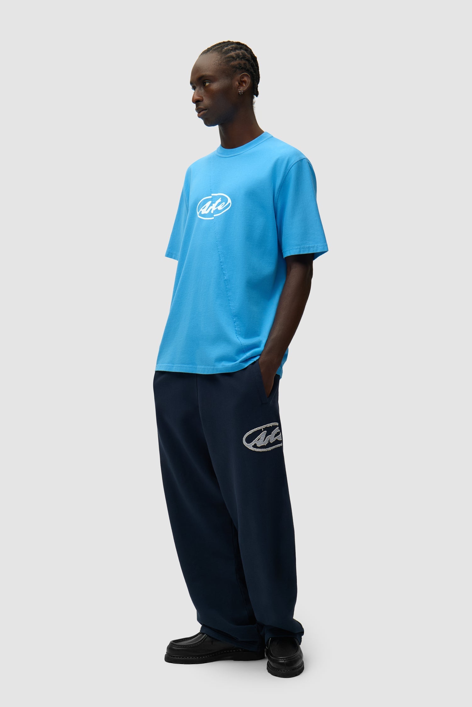 T-shirt avec logo cercle - Bleu
