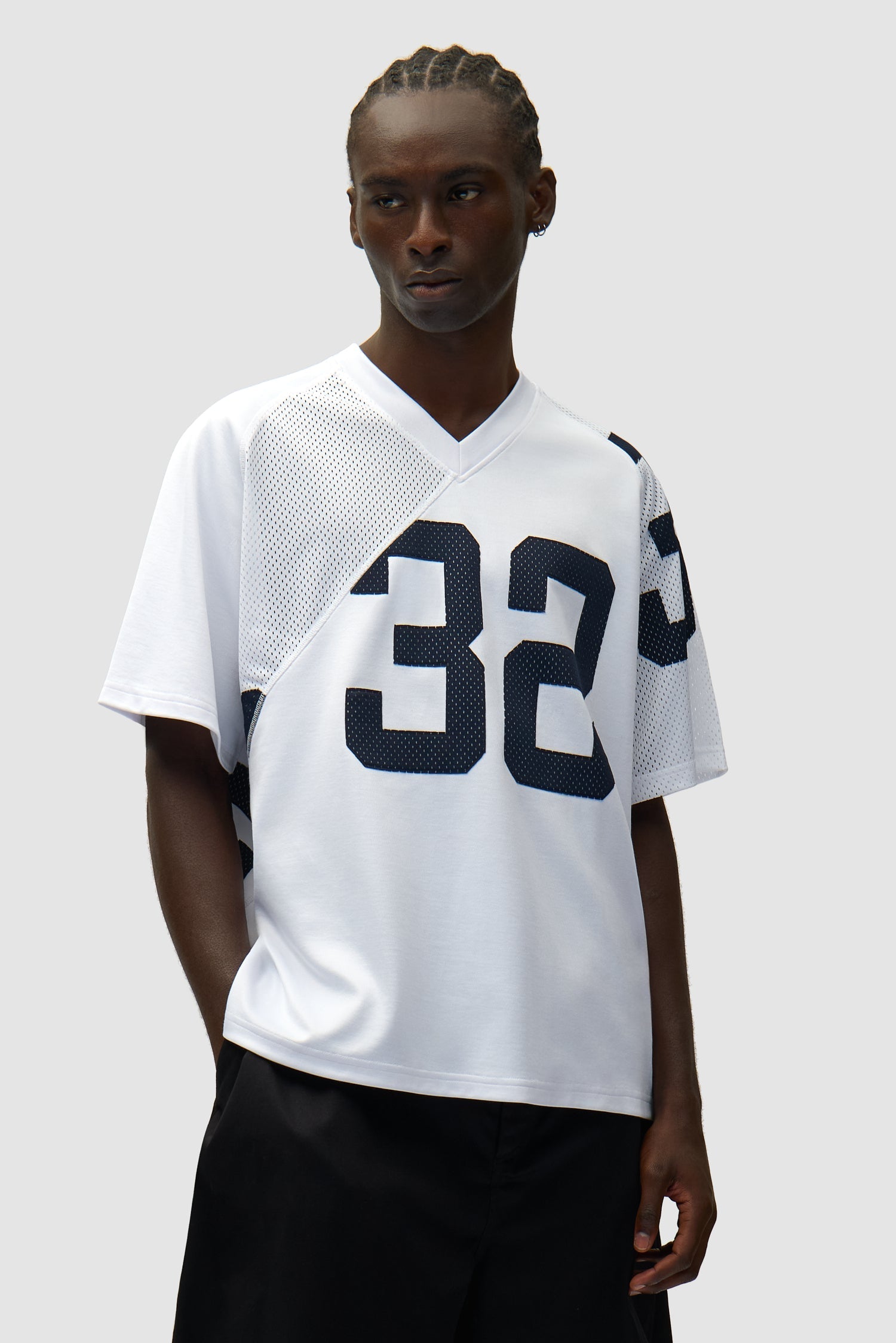 Maillot 32 - Bleu marine/Blanc