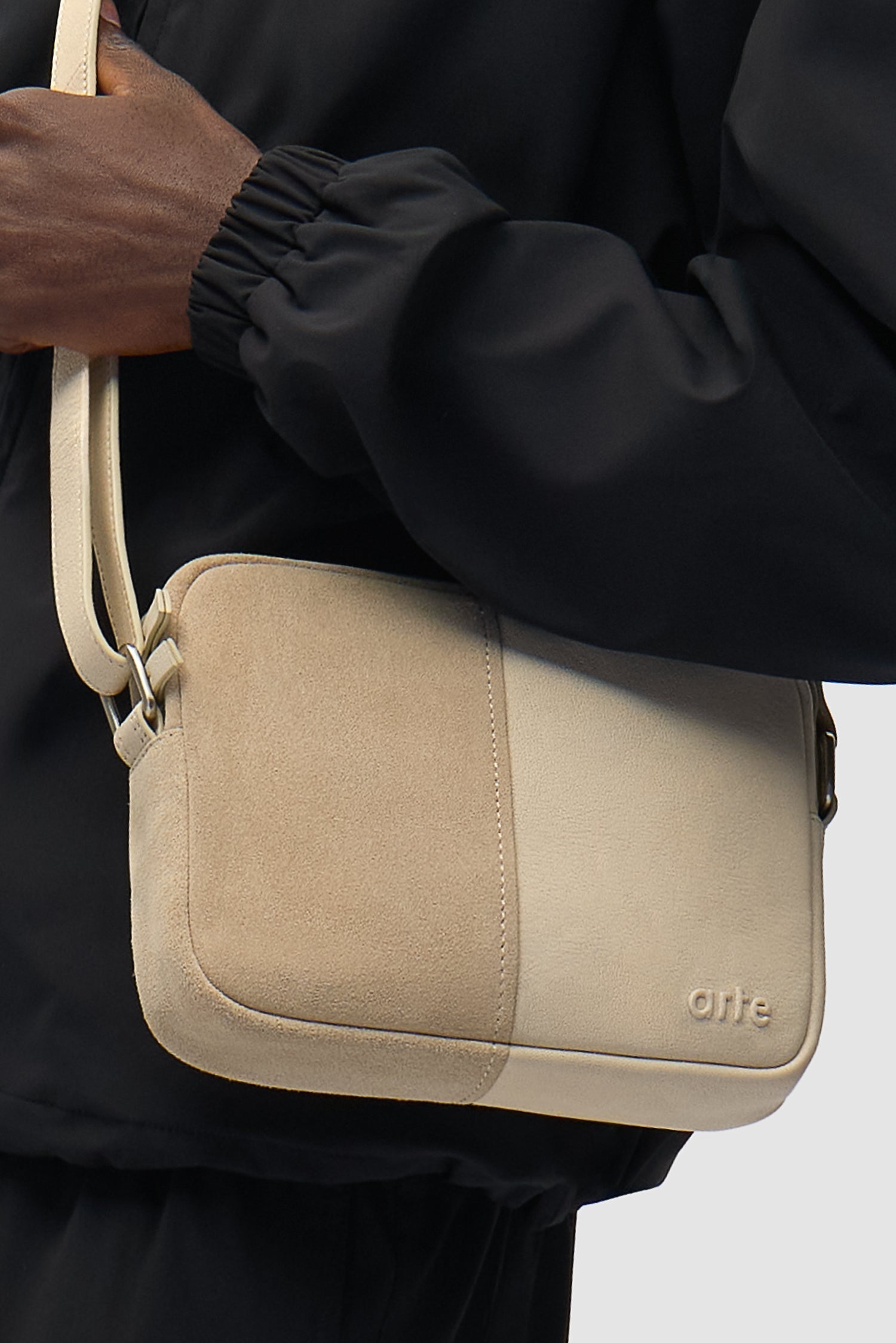 Sac Multi Leather Baka - Crème