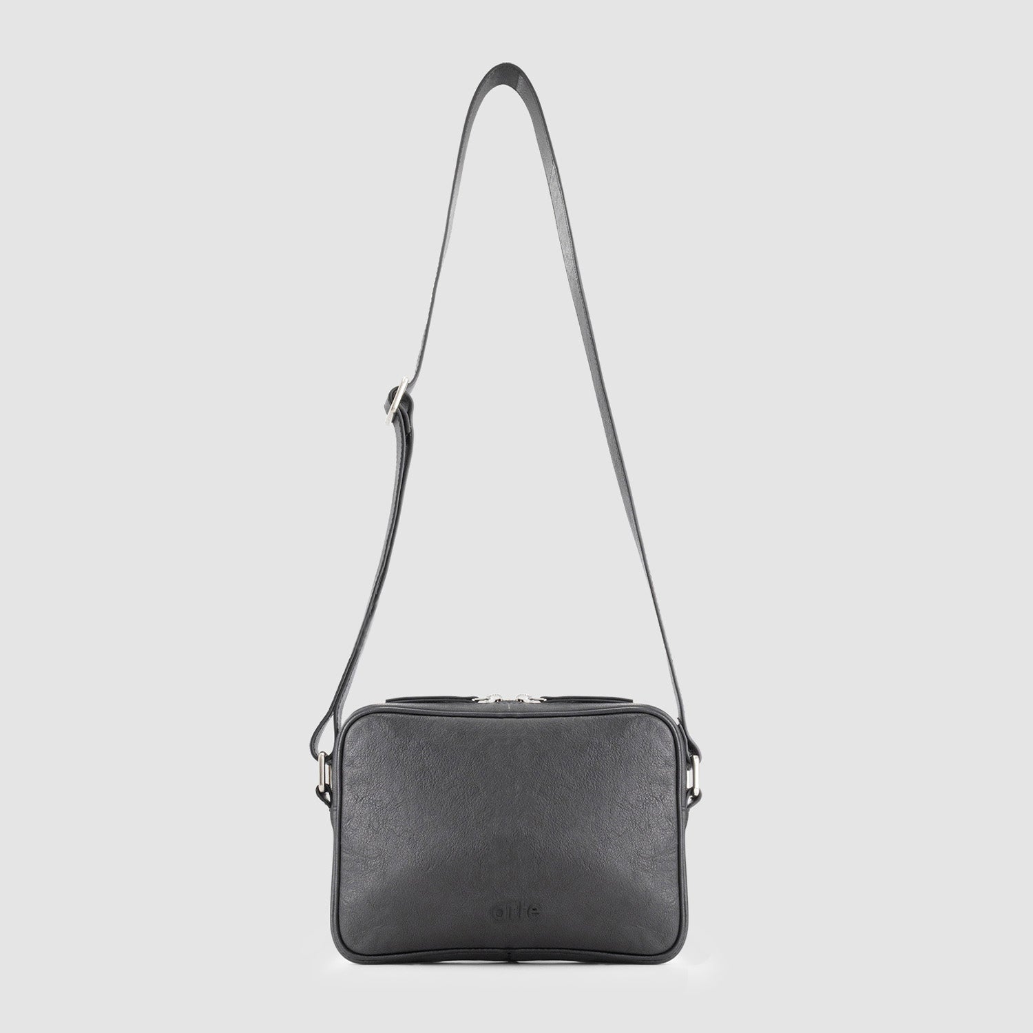 Sac Baka en cuir - Noir