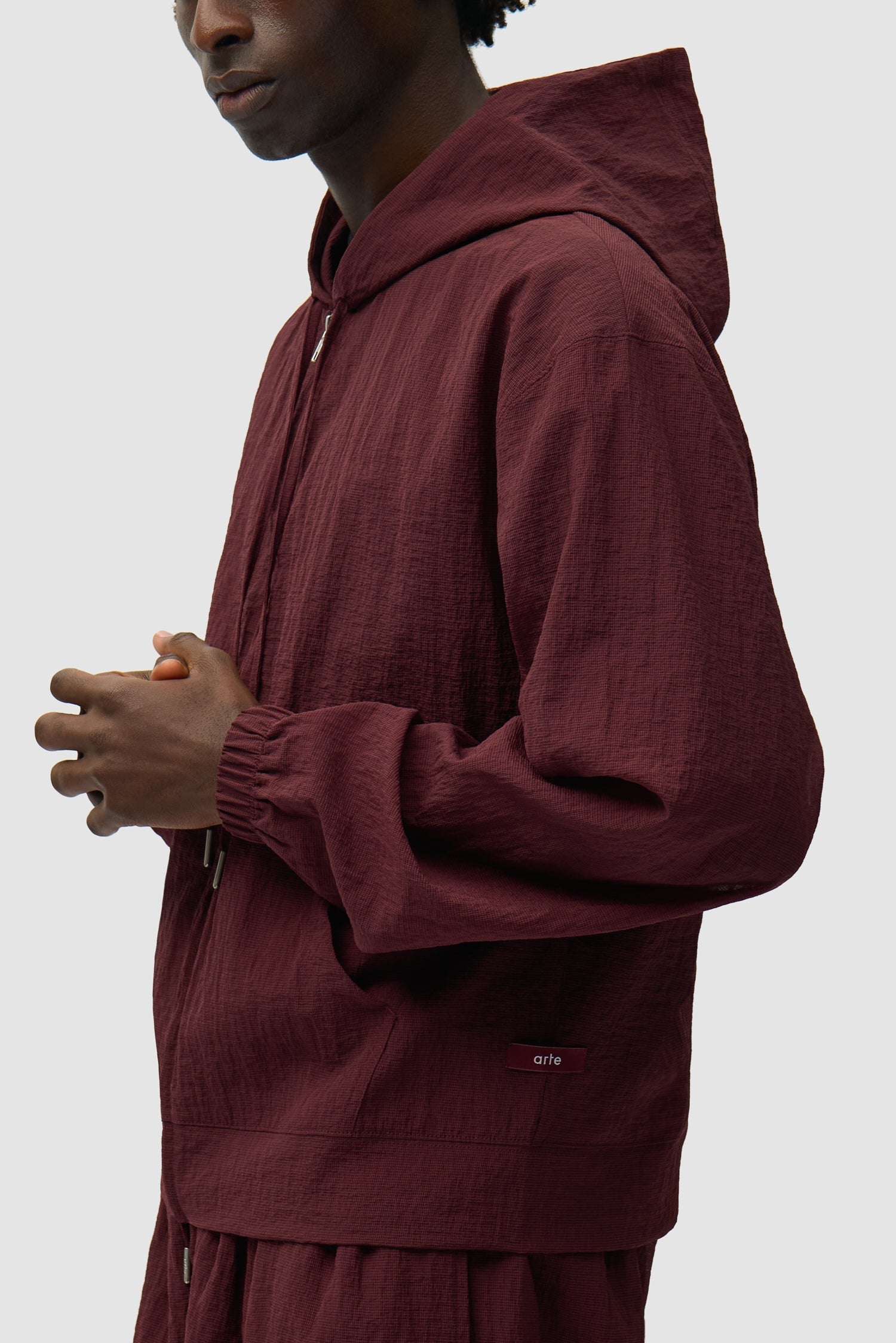 Veste en maille - Bordeaux