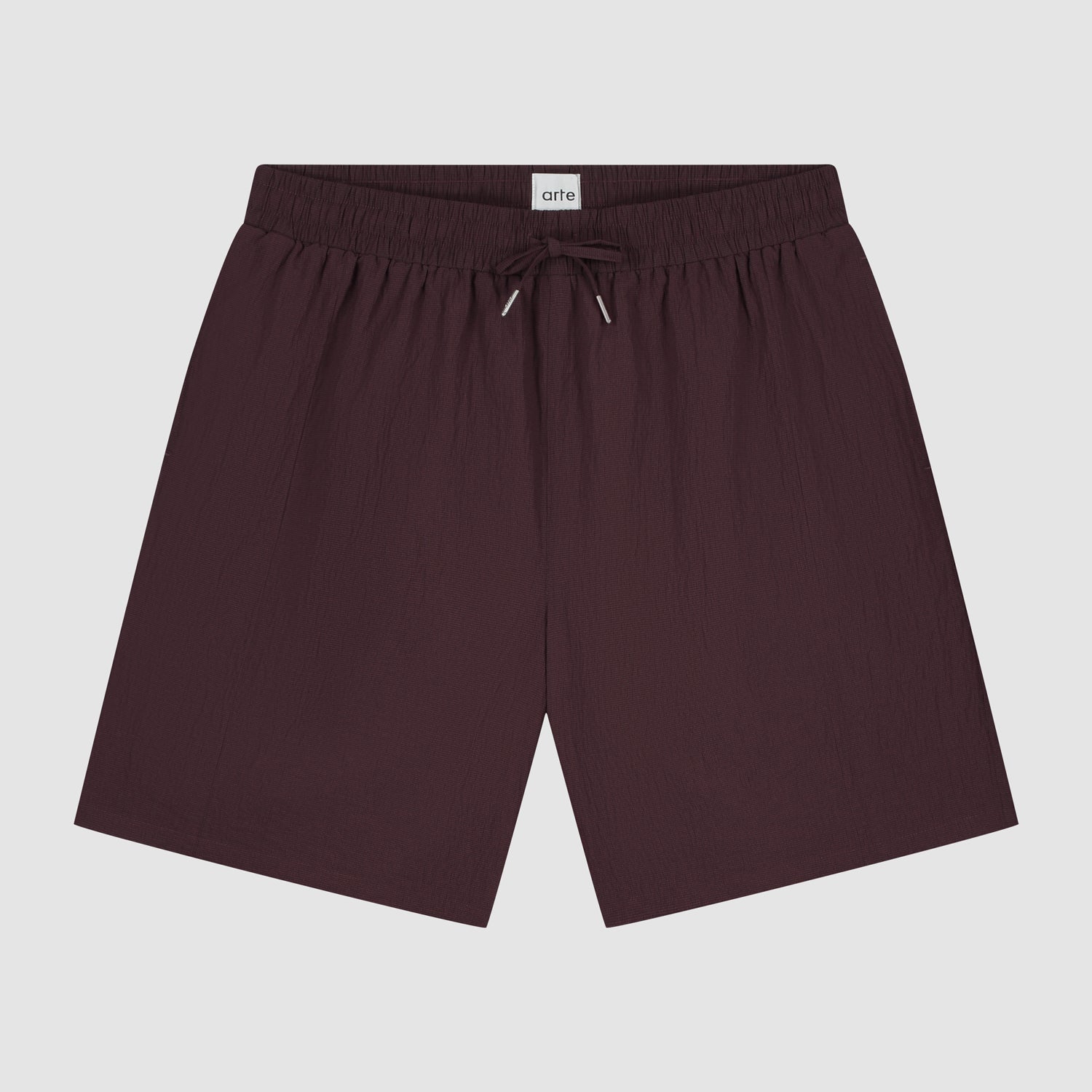 Short en maille - Bordeaux