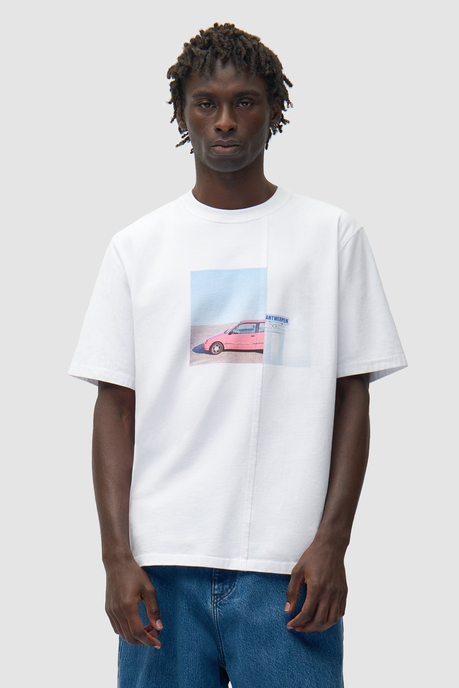 T-shirt photo - Blanc