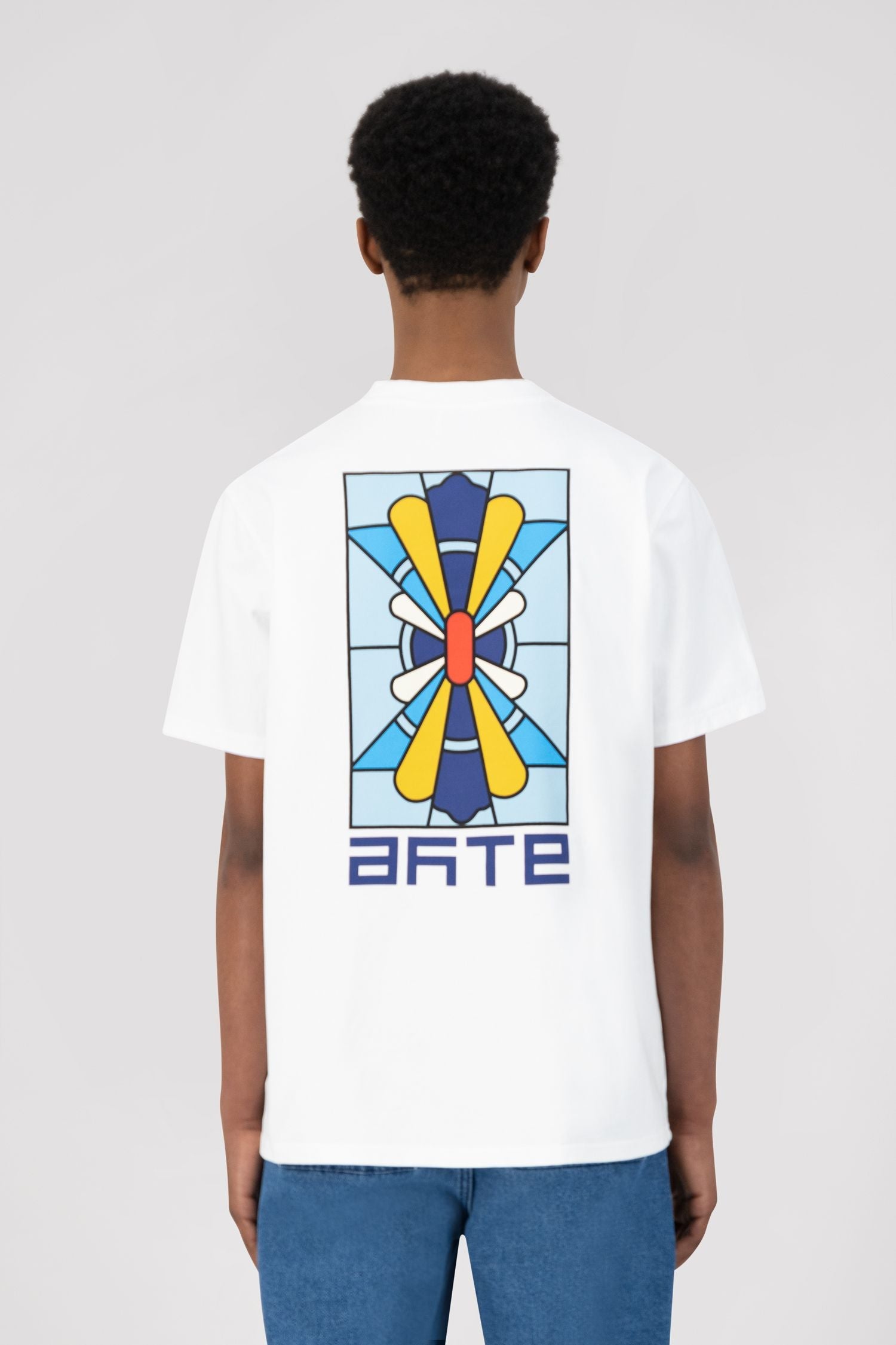 T-shirt Tissot Back Tile - Blanc