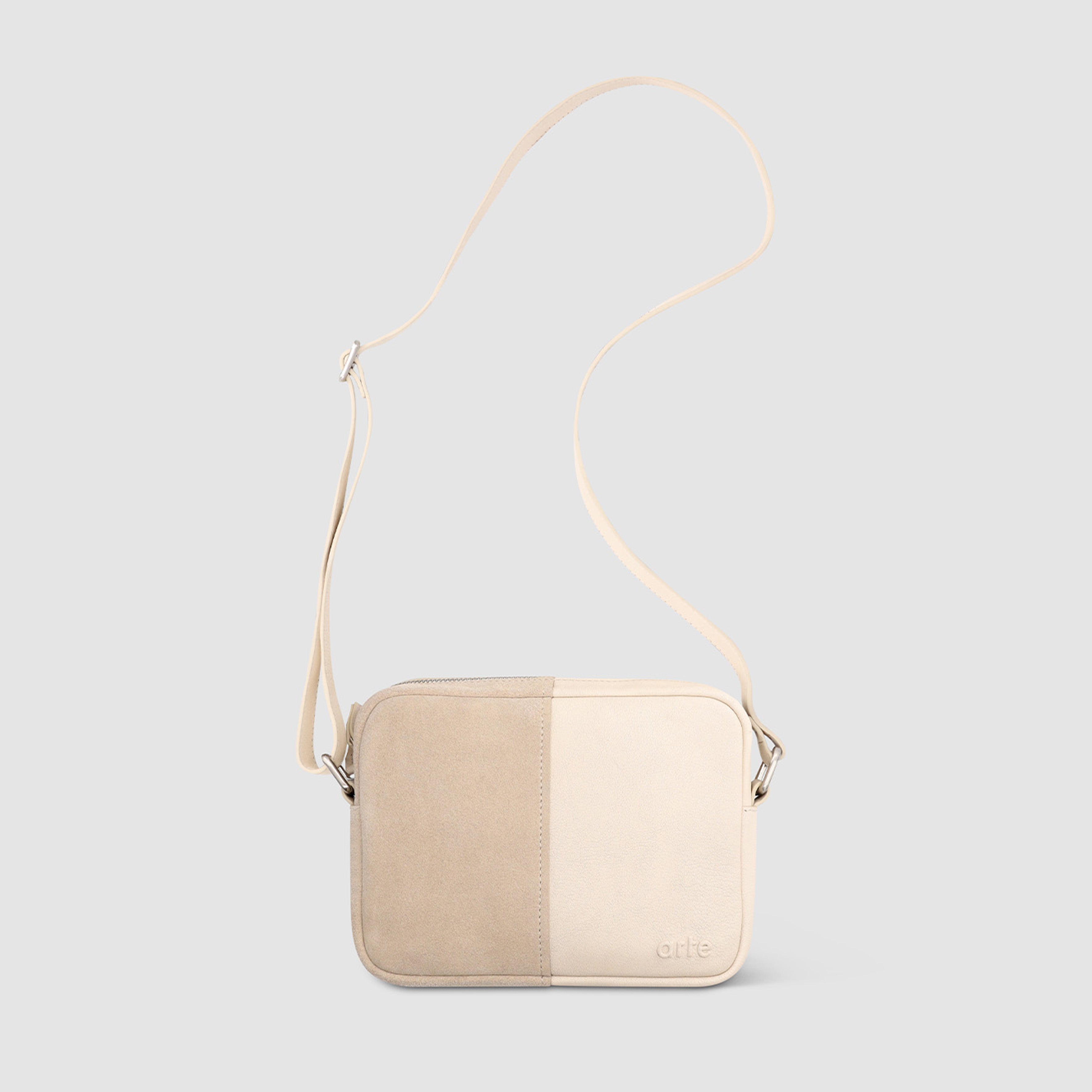 Sac Multi Leather Baka - Crème